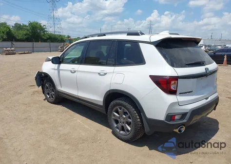 2024 Honda Passport Awd Trailsport from USA, damaged, VIN 5FNYF8H62RB016417